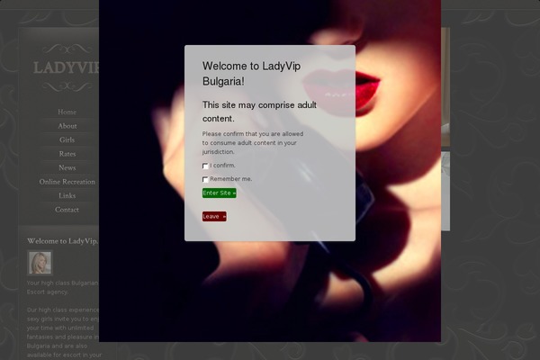 C theme site design template sample