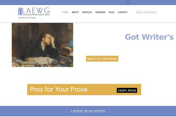 KadenceWP theme site design template sample