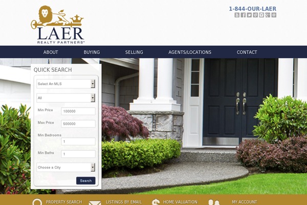 Curb Appeal theme site design template sample
