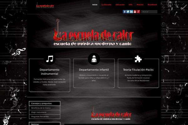 Engrave (Lite) theme site design template sample