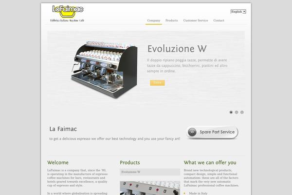 Megacorp theme site design template sample