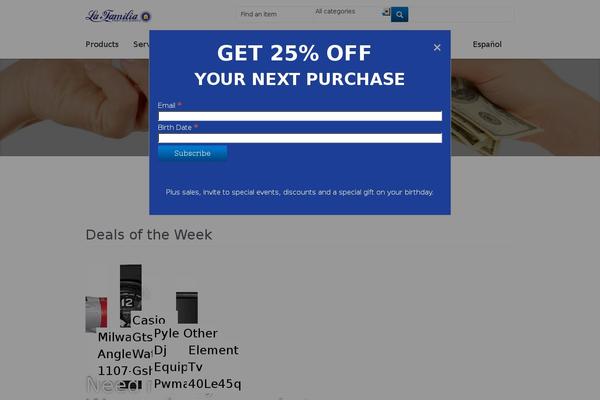 lafamiliapawn.com site used La-familia