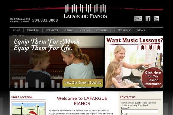 Site using Custompress plugin