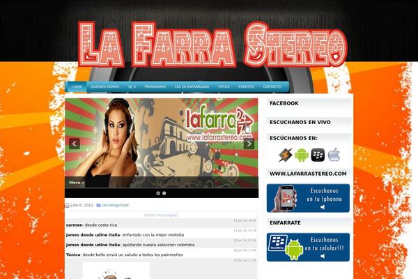 lafarrastereo.com site used Liano