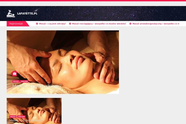 News Hunt theme site design template sample