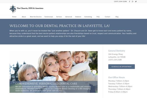 lafayettedentistchauvin.com site used Enfold-new