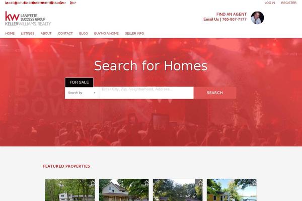 Site using Real Estate Website Builder plugin