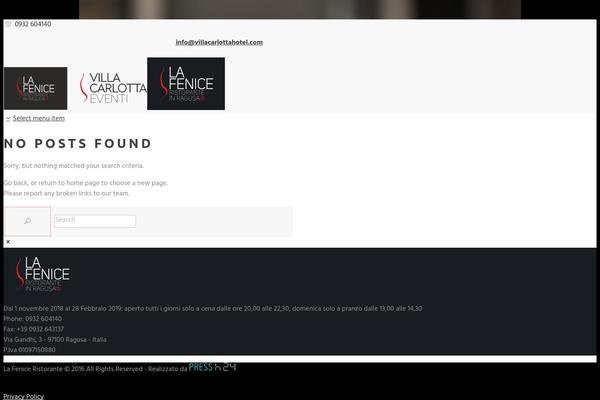 lafeniceristorante.com site used Fdrestaurant