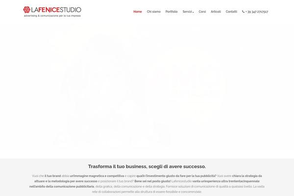 Qaro theme site design template sample