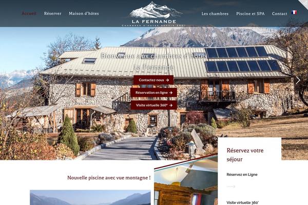 Site using Eviivo-booking-widget plugin
