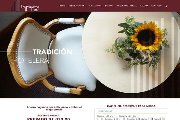 Enfold theme site design template sample