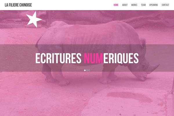 Jarvis theme site design template sample