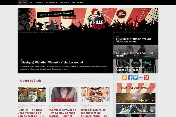 Delicious Magazine theme site design template sample