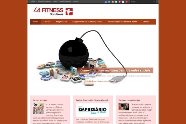 Megazine theme site design template sample