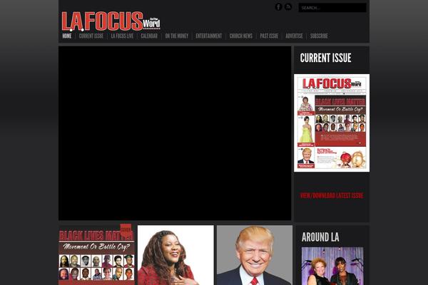 Big Easy theme site design template sample