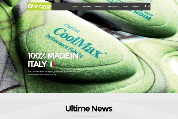 Inside theme site design template sample