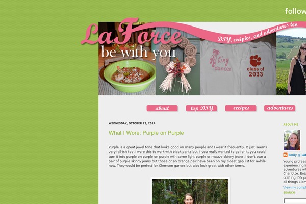 Emily theme site design template sample