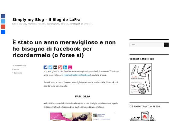 Twenty Fifteen theme site design template sample