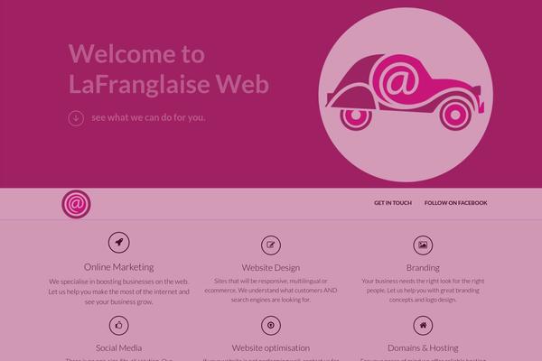 Site using OTW Portfolio Light plugin