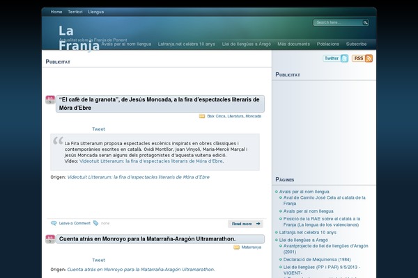EOS theme site design template sample