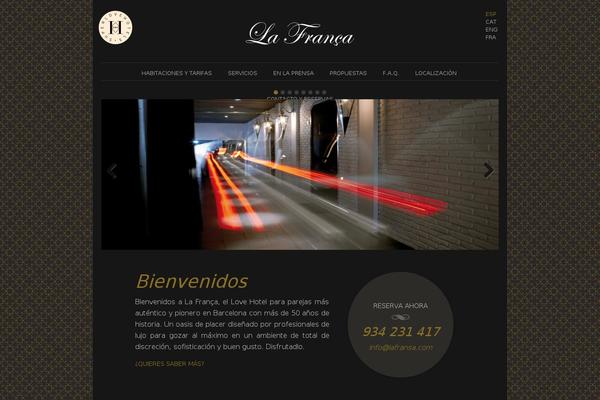 Divi Child theme site design template sample