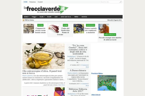 Linepress theme site design template sample