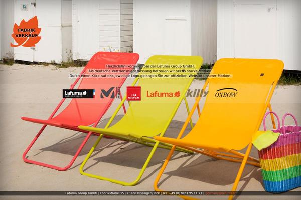 lafuma-group.de site used Plain WP
