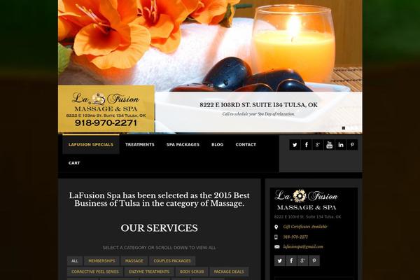 Spalon theme site design template sample