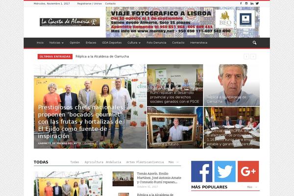 Foxiz theme site design template sample