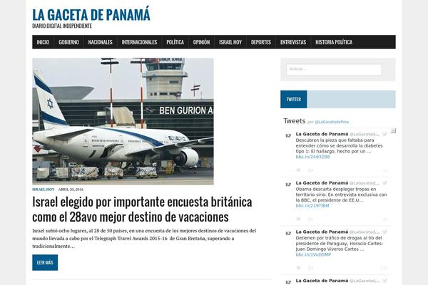 MH Newsdesk lite theme site design template sample