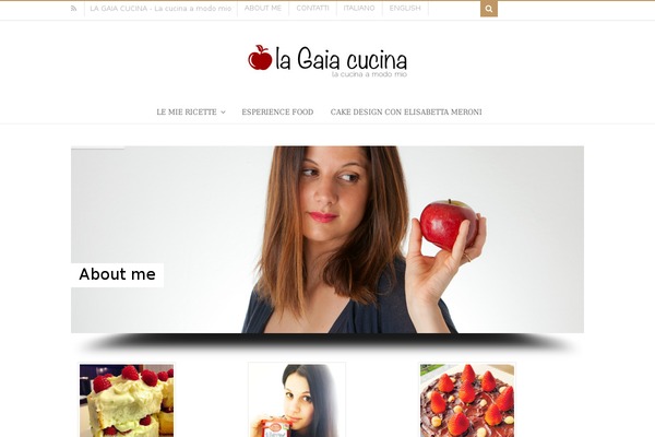 Food & Cook theme site design template sample