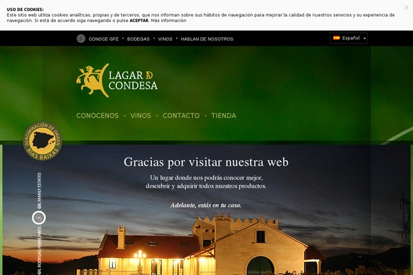 Site using Cartograf Cookie filter plugin