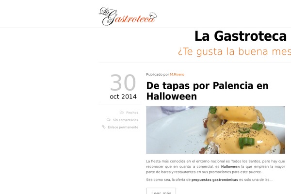 lagastroteca.es site used Hercules-theme