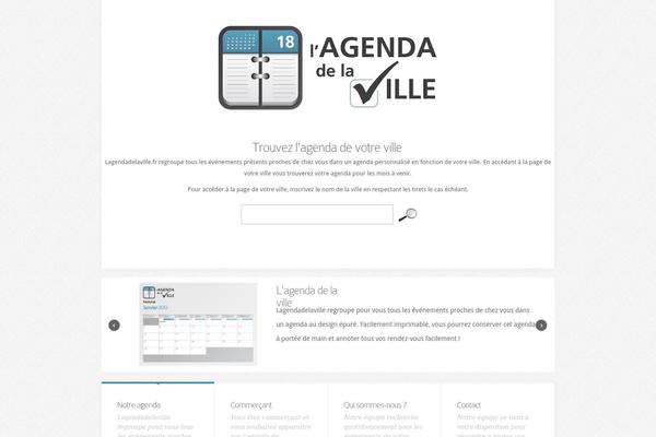 Trim theme site design template sample
