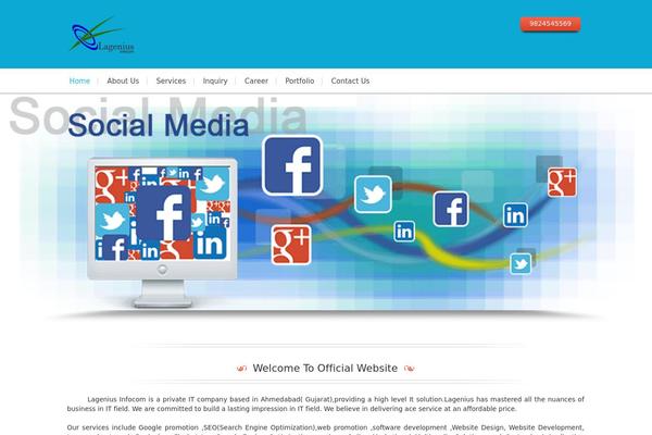 Site using Business Contact Widget plugin