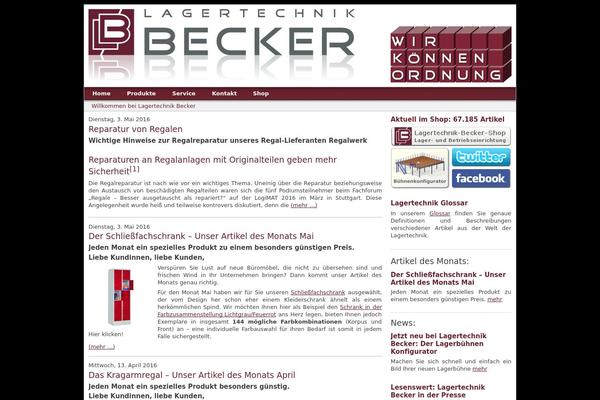 Lb theme site design template sample