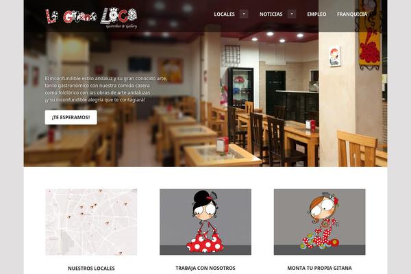 Bento theme site design template sample
