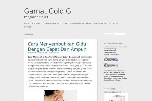 SemPress theme site design template sample