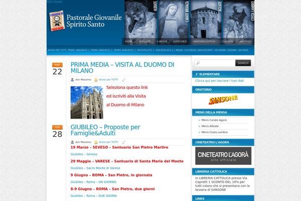 Colorbold theme site design template sample