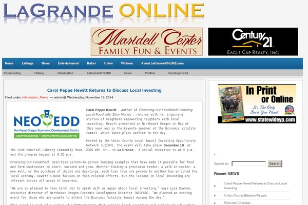Mymag theme site design template sample