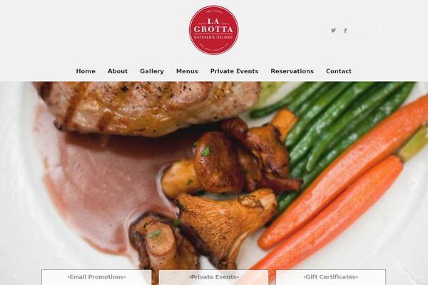 Site using Easy-restaurant-menu-manager plugin