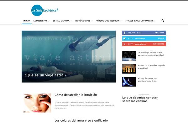 laguiaesoterica.com site used Asaptheme