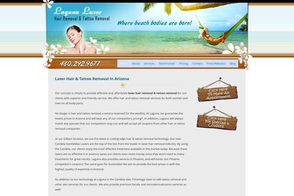 WP Framework theme site design template sample