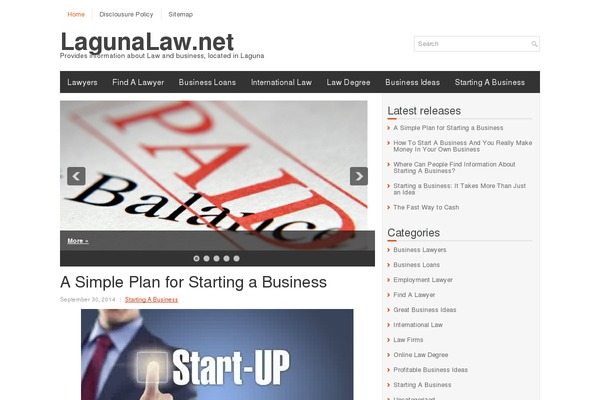 Nominale theme site design template sample