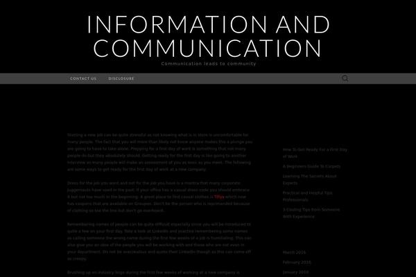 WhosWho theme site design template sample