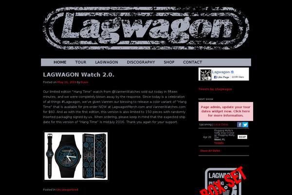 Twenty Eleven theme site design template sample