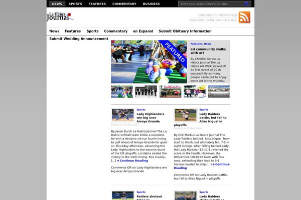 Premiumnews theme site design template sample