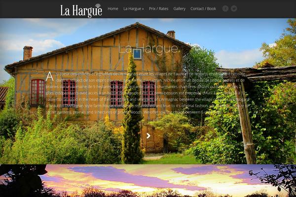 Fable theme site design template sample