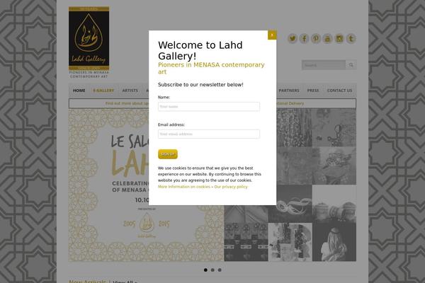 Site using Infinite Timeline plugin