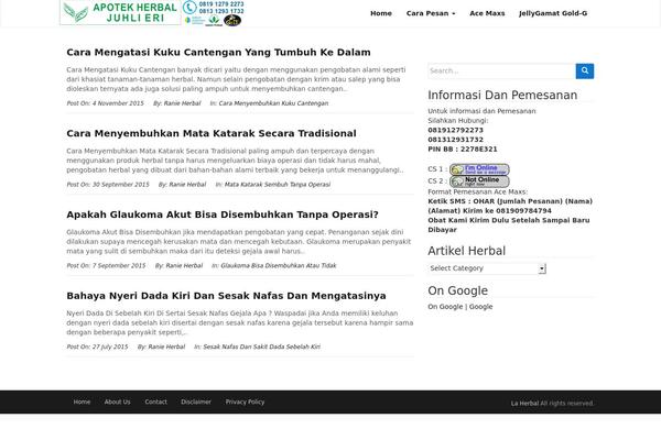 Arwana theme site design template sample